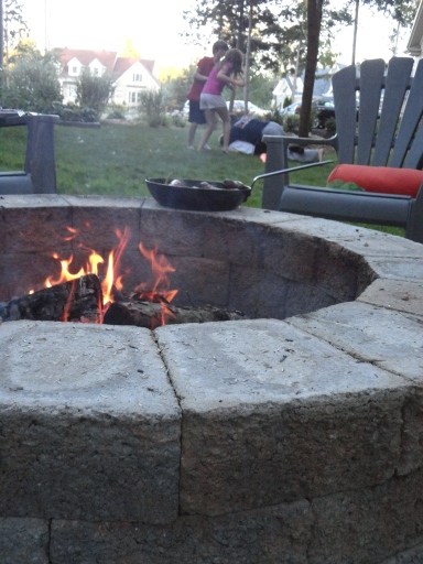 fire pit Cookout